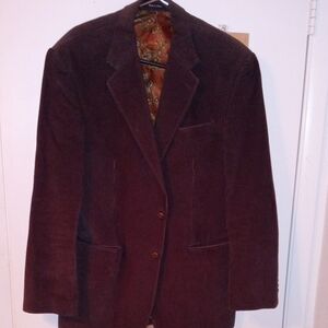 Ralph Lauren Dark Brown Corduroy Blazer